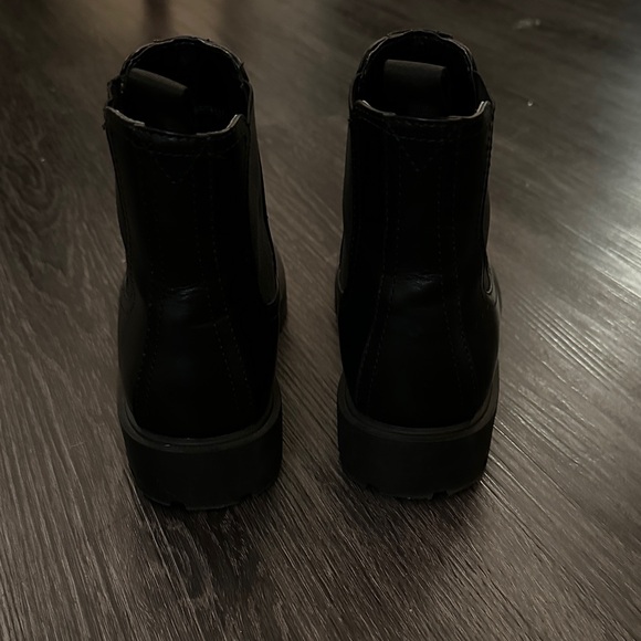 Nine West Black Combat Boots - Picture 4 of 4